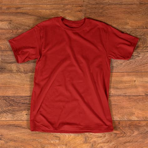 Inspirasi Baru Red T Shirt Mockup