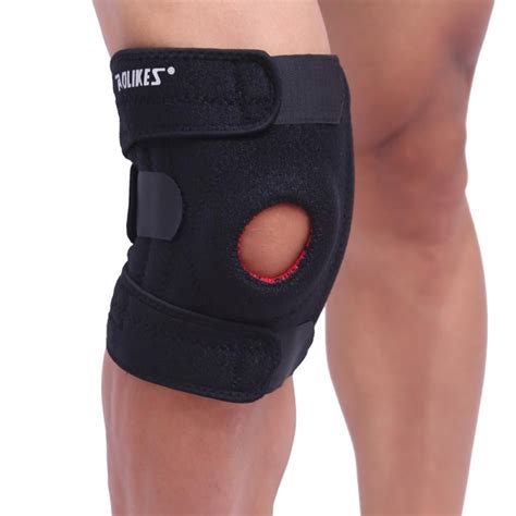 Adjustable Knee Braces with Side Stabilizers & Patella Gel Pads ,Knee Support for Knee Joint ...