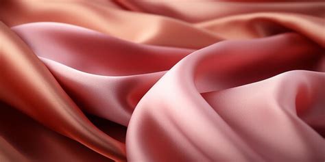 Premium AI Image | A silk fabric texture in the pink color