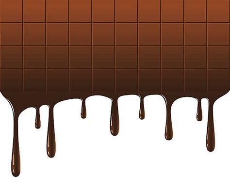 Melting Chocolate Bar stock vectors - iStock