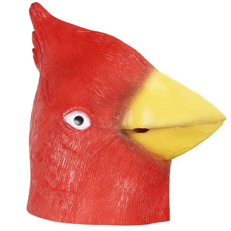 Game Real Red Angry Birds Headwear Halloween Cosplay Mask - AllCosplay.com