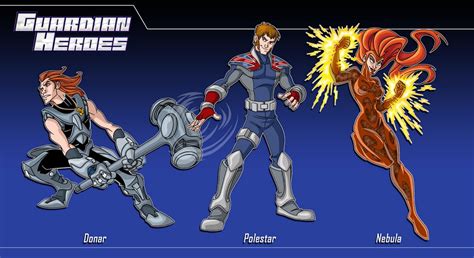 Leonel Castellani: Guardian Heroes character designs