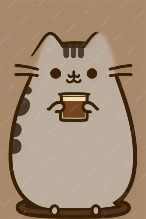 Premium Photo | Cartoon Anime Character Totoro Stick Figure Icon Cute Kawaii Style Wallpaper ...