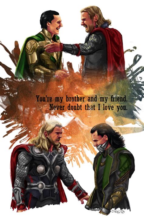 Thor and Loki by siquia on DeviantArt