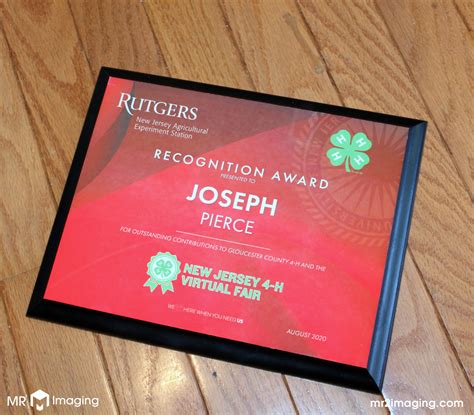 NJ 4H Virtual Fair Awards – MR2 Imaging