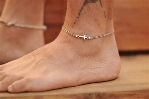 Mens Ankle Jewelry at James Rivera blog