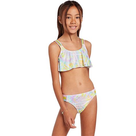 Junior Girls' [6-14] Trippin Out Crop Two-Piece Bikini | Sporting Life Online