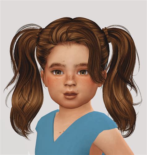 Sims 4 cc toddler curly hair - storiespole