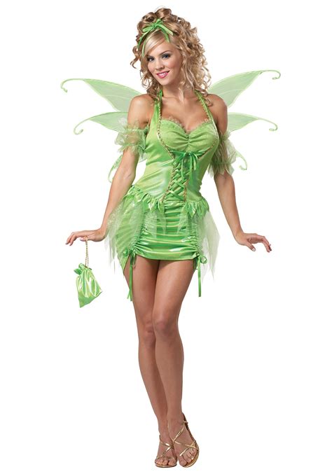 Women's Plus Size Tinkerbell Fairy Costume 2X