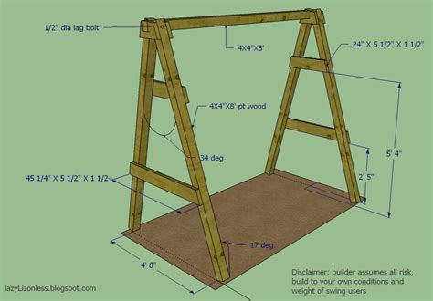 Awasome Diy A Frame Swing Set Plans 2022 - Dopitch