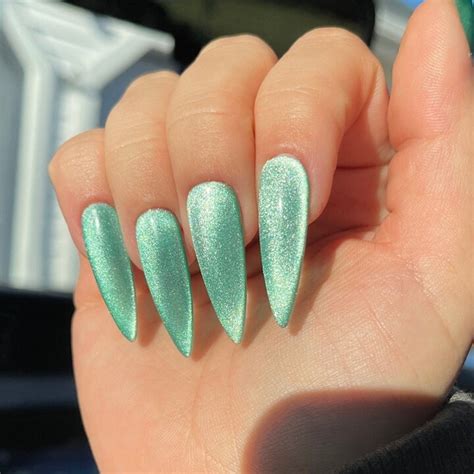 35+ Cool Mint Green Nails That Are Refreshing | Le Chic Street