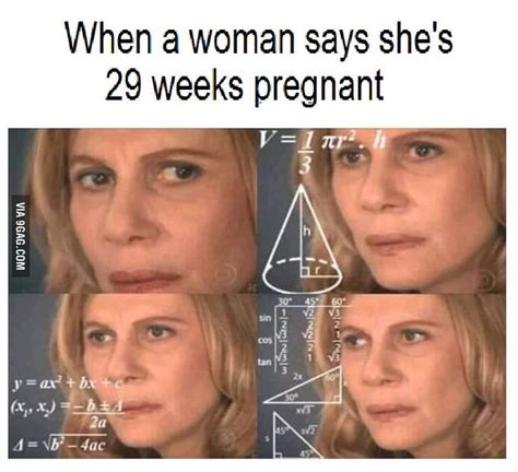 29 weeks pregnant | Math Lady / Confused Lady | Know Your Meme