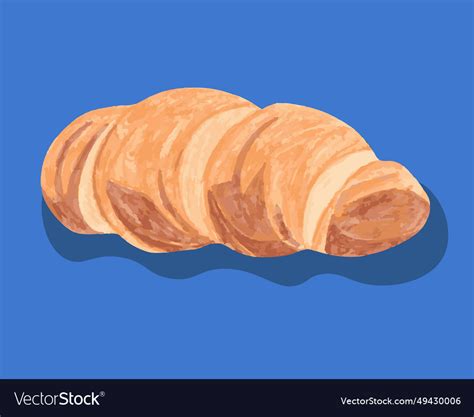 Croissant Royalty Free Vector Image - VectorStock