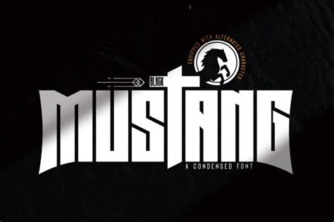 Black Mustang FONT Download