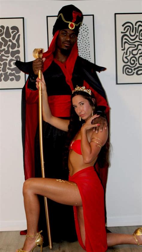 Jasmine x Jafar 💋👸🏽🥀 in 2023 | Halloween costumes for couples, Princess ...