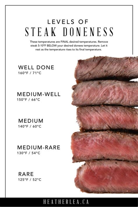 Rare Steak Temperature