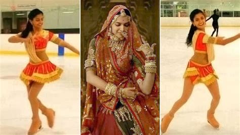 ‘Ghoomar on Ice’: This skater dancing to Padmaavat song is taking the internet by storm ...