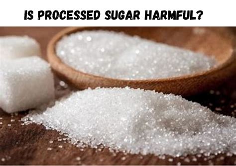 IS PROCESSED SUGAR HARMFUL?. Processed sugar or refined sugar is… | by ...