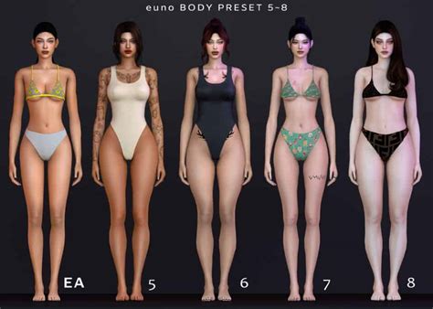 37+ Sims 4 Body Presets: Petite, Athletic, Curvy & More - We Want Mods