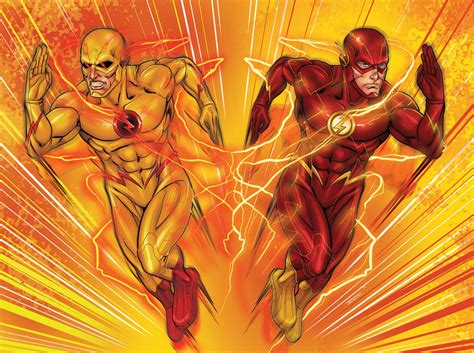 Flash vs Reverse Flash Wallpaper - WallpaperSafari