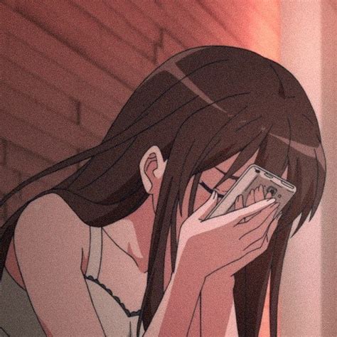 Sad Crying Anime Aesthetic Pfp For Discord - IMAGESEE