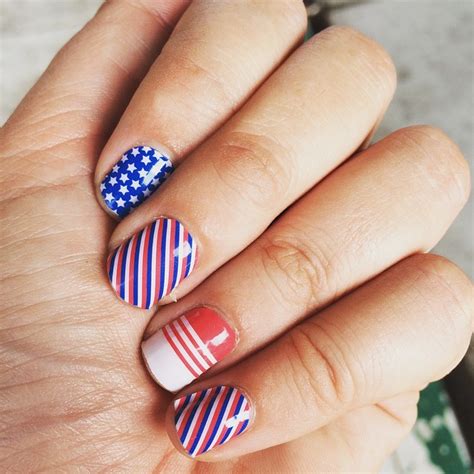 Nail Art 4Th Of July Nails Hands · Free photo on Pixabay