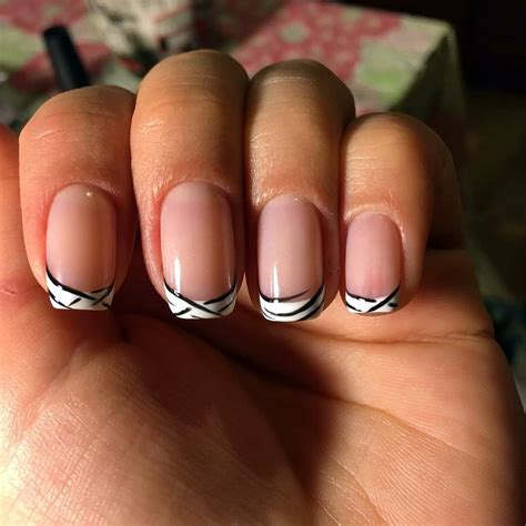 70+ Mesmerizing Ideas on French Tip Nails - Fashionre