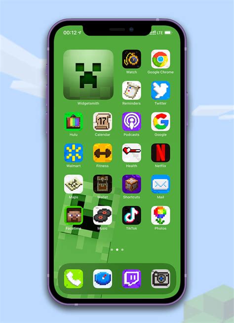 Minecraft app icons for Android and iOS 14 Home Screen Aesthetic ...