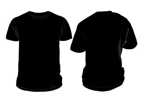 6 Kaos Polos Png Kaos Polos Hitam Transparent Images