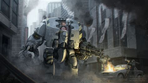 Warhammer 30k - Iron Warriors Leviathan by Andrei GreenchukIron Warriors Leviathan Dreadnought ...