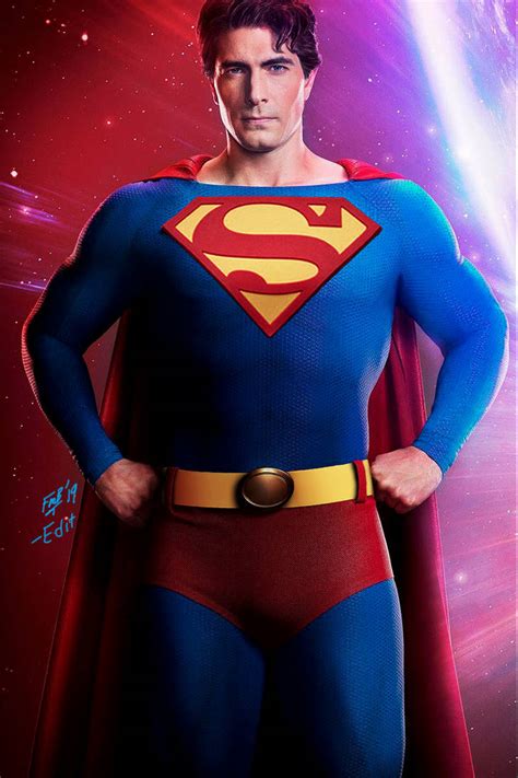 Superman - Brandon Routh (Classic Suit Edit) by Kyomusha on DeviantArt