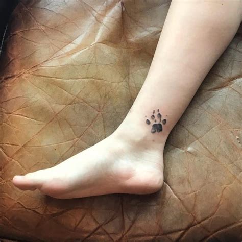 Cool Cat Paw Print Tattoo Ideas