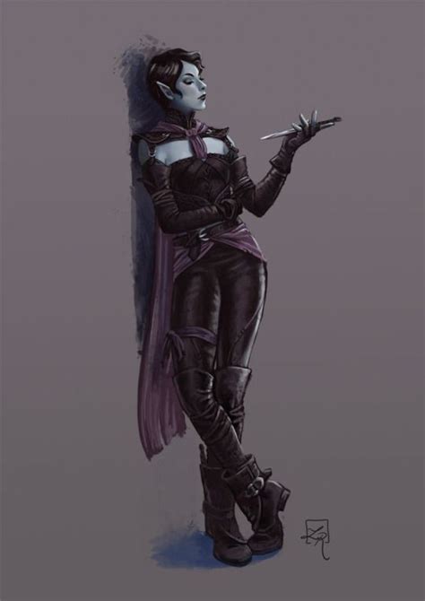 dnd rogue female drow - Google Search | Dark elf, Dungeons and dragons characters, Elf characters