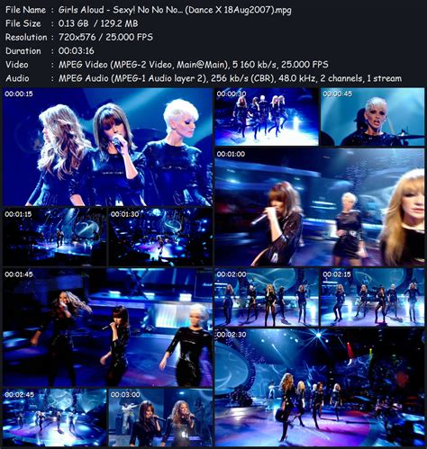 SDTV - Girls Aloud - Sexy! No No No... (Dance X 18Aug2007) | ShareMania.US