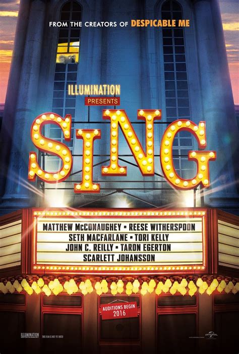 Sing DVD Release Date March 21, 2017