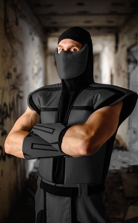 Noob Saibot Cosplay Costume from The Ultimate Mortal Kombat | Etsy