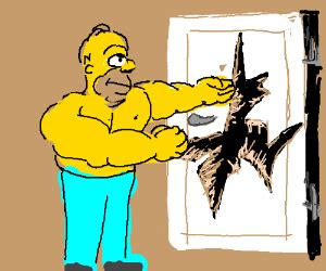 Abstract Homer Simpson - Drawception