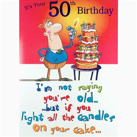 Funny 50 Year Old Birthday Cards | BirthdayBuzz