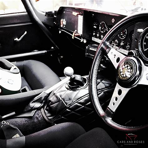 Jaguar E-Type INTERIOR #36 Prints - Cars and Roses