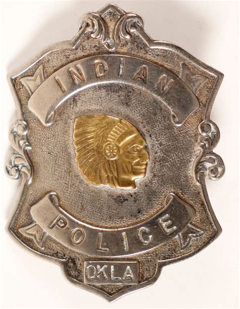 Indian Police Badge