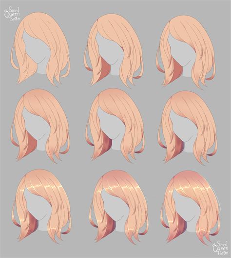 Hair Shading Tutorial by SmolQueenBean on DeviantArt