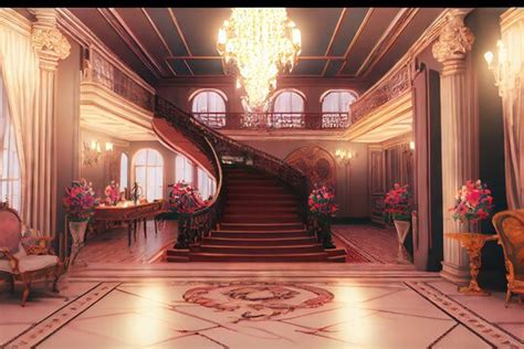 Mansion Interior Wallpaper