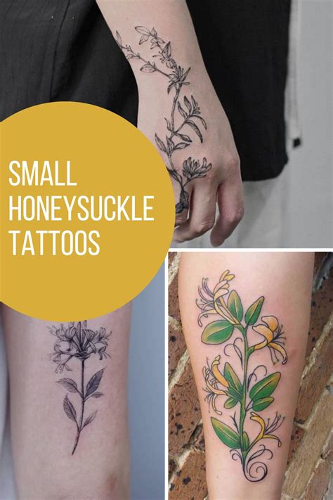 Aggregate 54+ honeysuckle flower tattoo - in.cdgdbentre