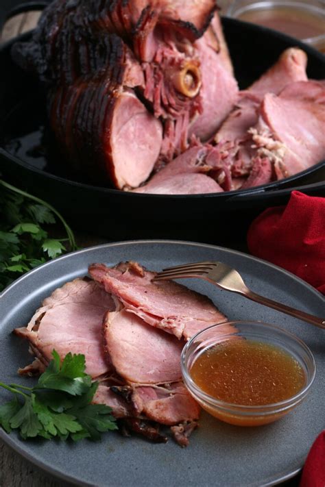 Smoked Ham Recipe With a Brown Sugar and Honey Glaze