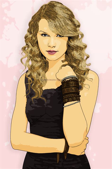 Photo Cartoon of Taylor Swift (2) - Cartoonized