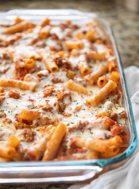 Classic Baked Ziti Recipe (Easy!) - Lauren's Latest