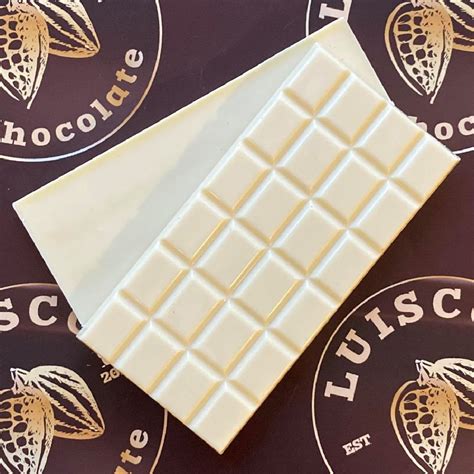 White Chocolate 100g Bar | Luisco Chocolate