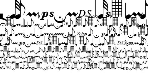 Musical Notes Regular : Download For Free, View Sample Text, Rating And More On Fontsgeek.Com