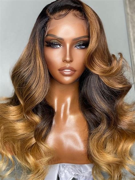 YSwigs Silky Straight HD Lace Full Lace Front Wigs Human Hair For Black Women GX02074