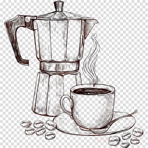 Coffee Cup Drawing Free at PaintingValley.com | Explore collection of ...